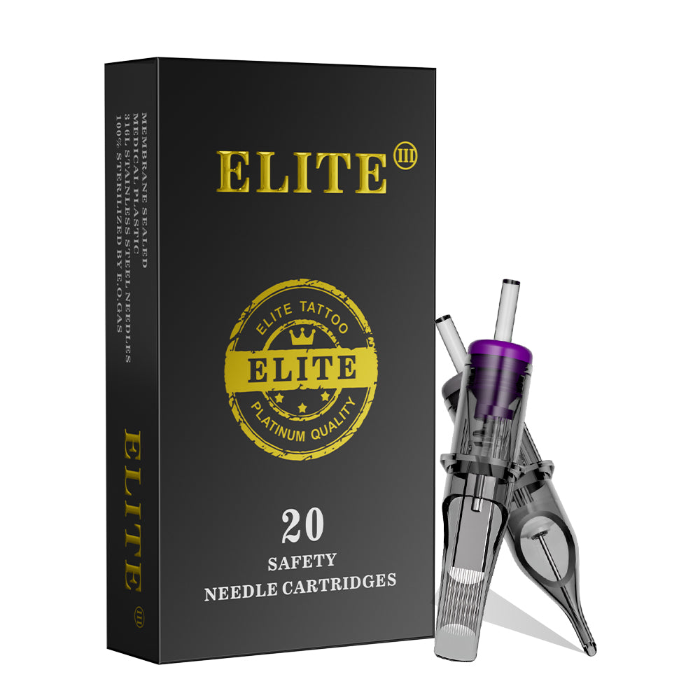 Elite Bugpin Curved Magnum Tattoo Cartridges – Precision Needles