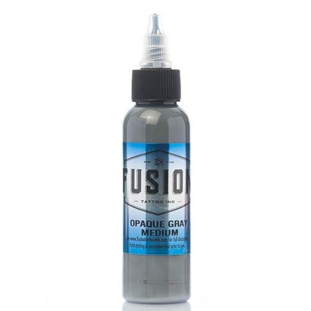 Fusion Opaque Grey Medium Tattoo Ink