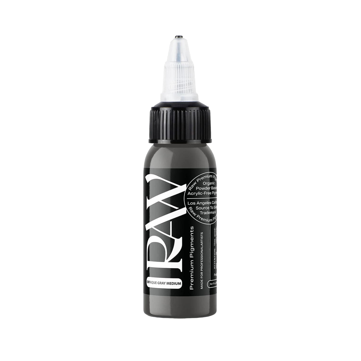 Raw Tattoo Premium Ink Opaque Gray Medium