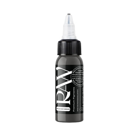 Raw Tattoo Premium Ink Opaque Gray Medium