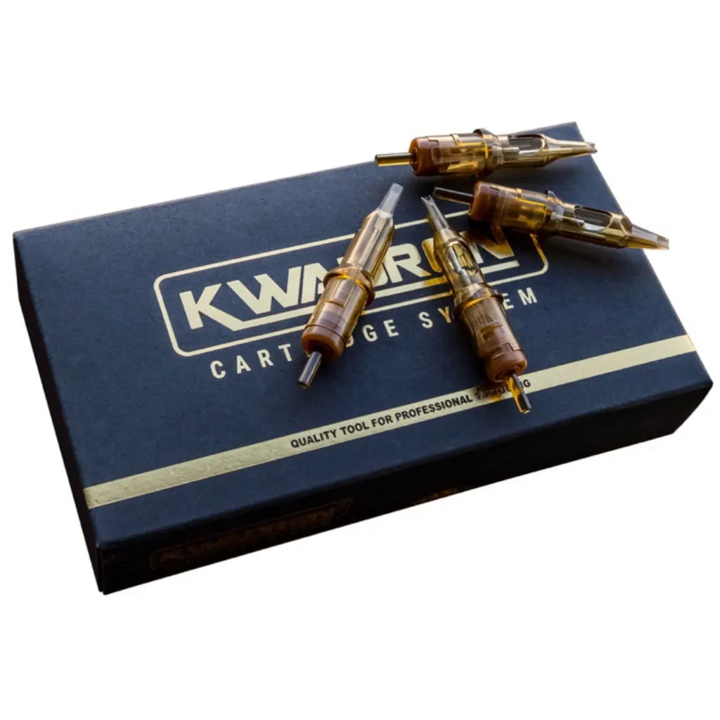 Box of Kwadron Bugpin Liners Tattoo Cartridge Needles 
