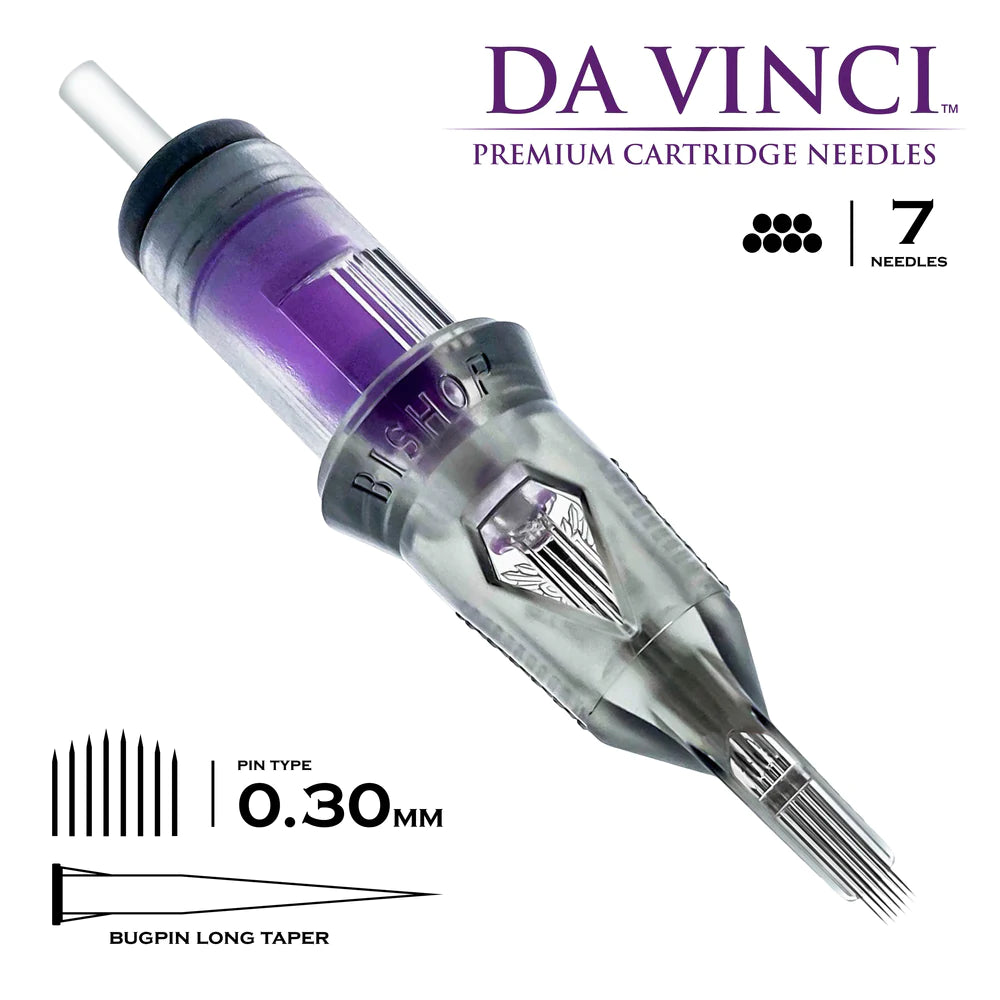 Bishop Da Vinci V2 Curved Mag Tattooing Needle Cartridges