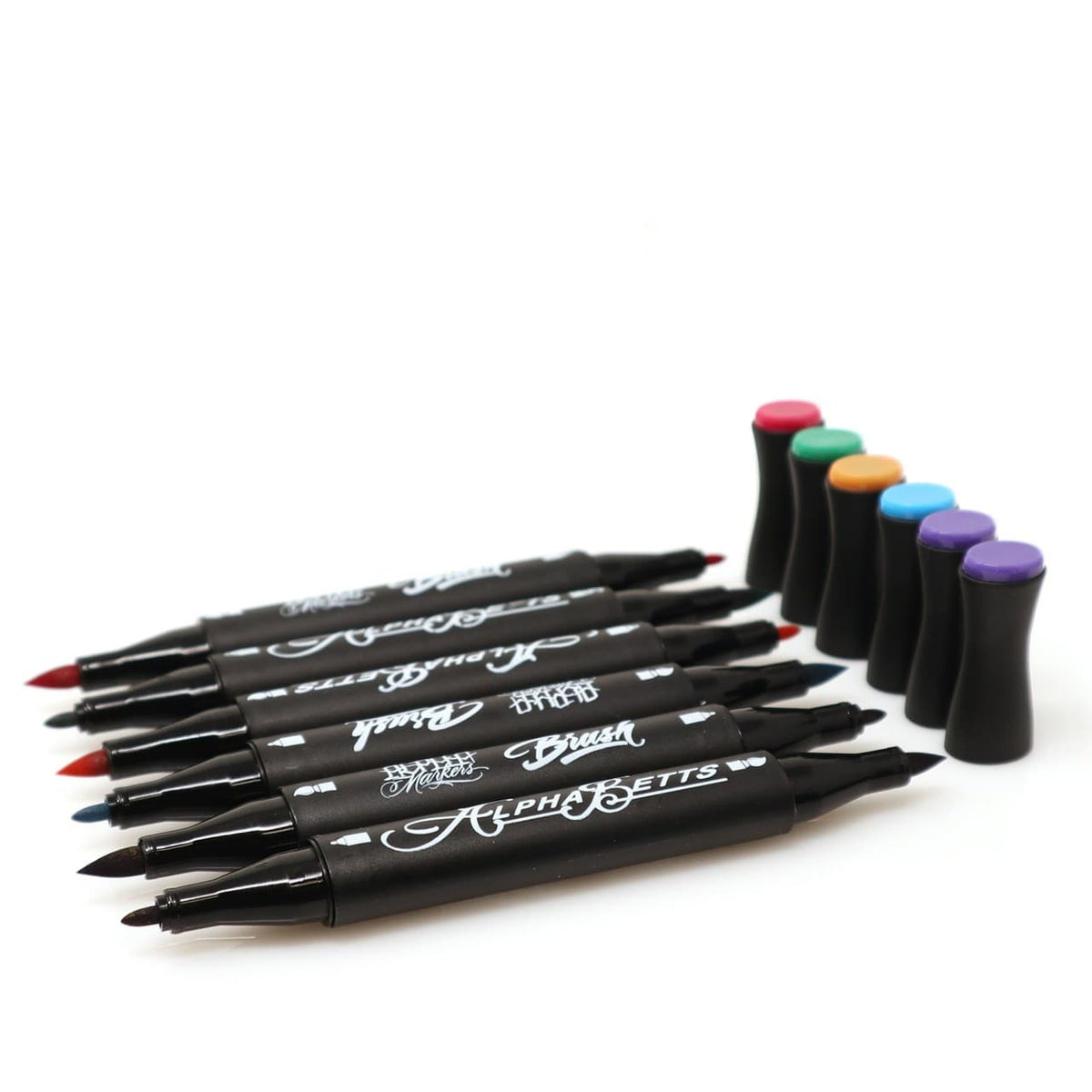 Alpha Markers Skin Marker Set Brush and Bullet Tip
