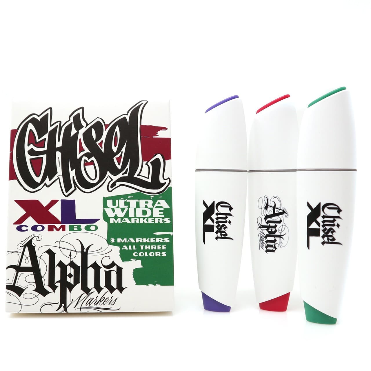 Alpha Markers - XL Chisel Skin Marker Set