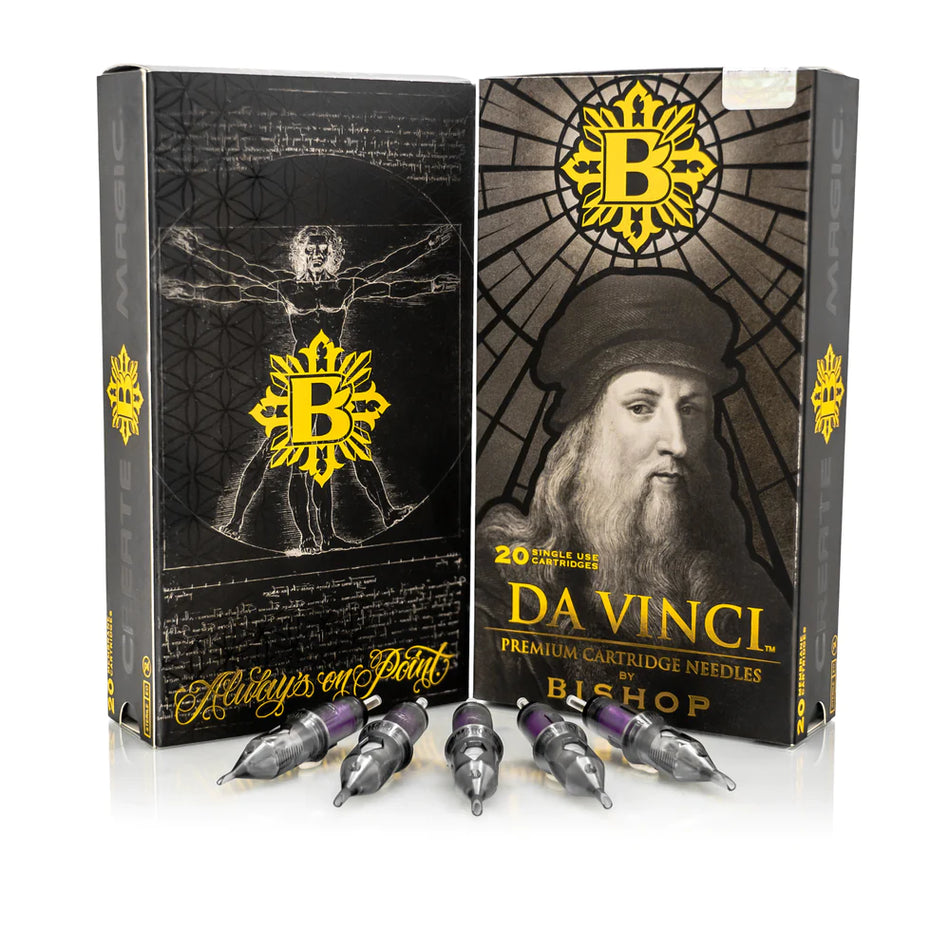Bishop Da Vinci V2 Liners and Shaders Tattoo Needle Cartridges