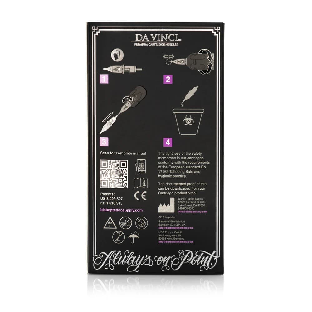 Bishop Da Vinci V2 Pressed Magnum Cartridges