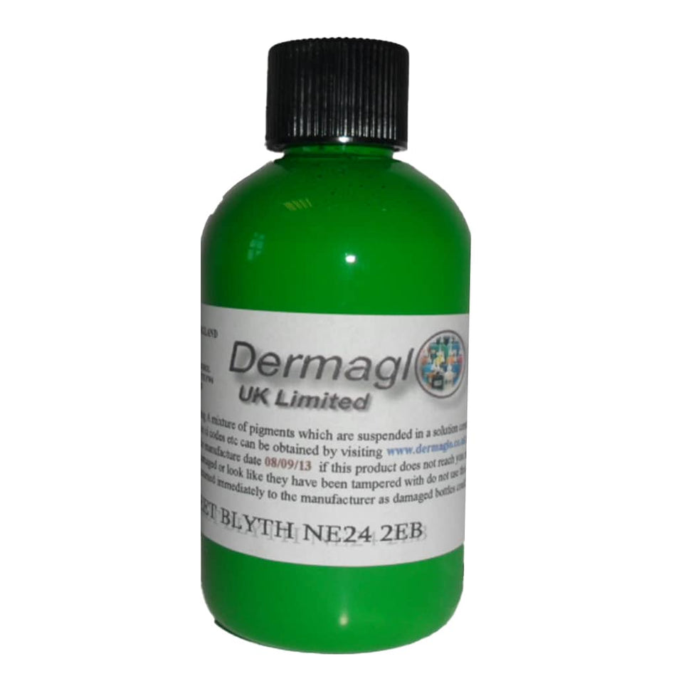Dermaglo Lime Green Tattoo Ink