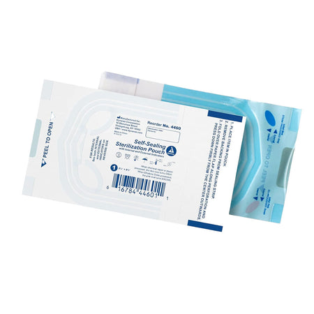 Dynarex Sterilization Pouches - Self-Sealing Autoclave Bags for Tattoo Tools
