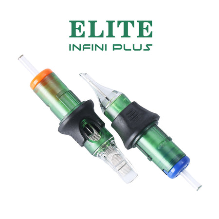Elite Infini Plus Needle Cartridges - Bugpin Curved Mag