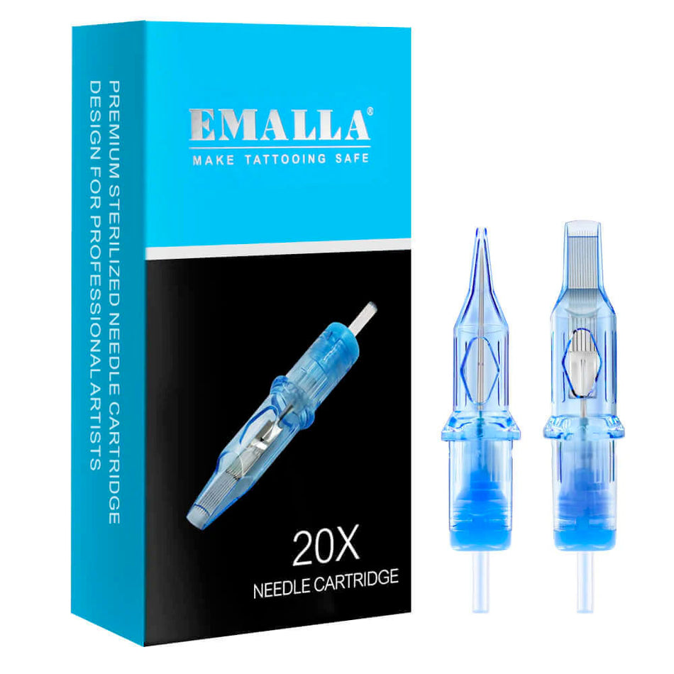 Emalla Eliot Tattoo Cartridge Needles Curved Magnum 