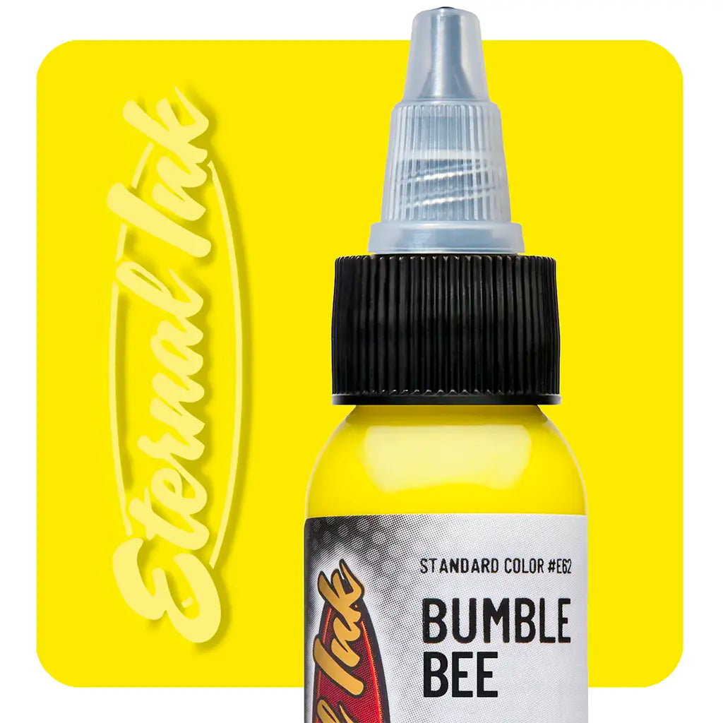 Eternal Bumble Bee Tattoo Ink Tile