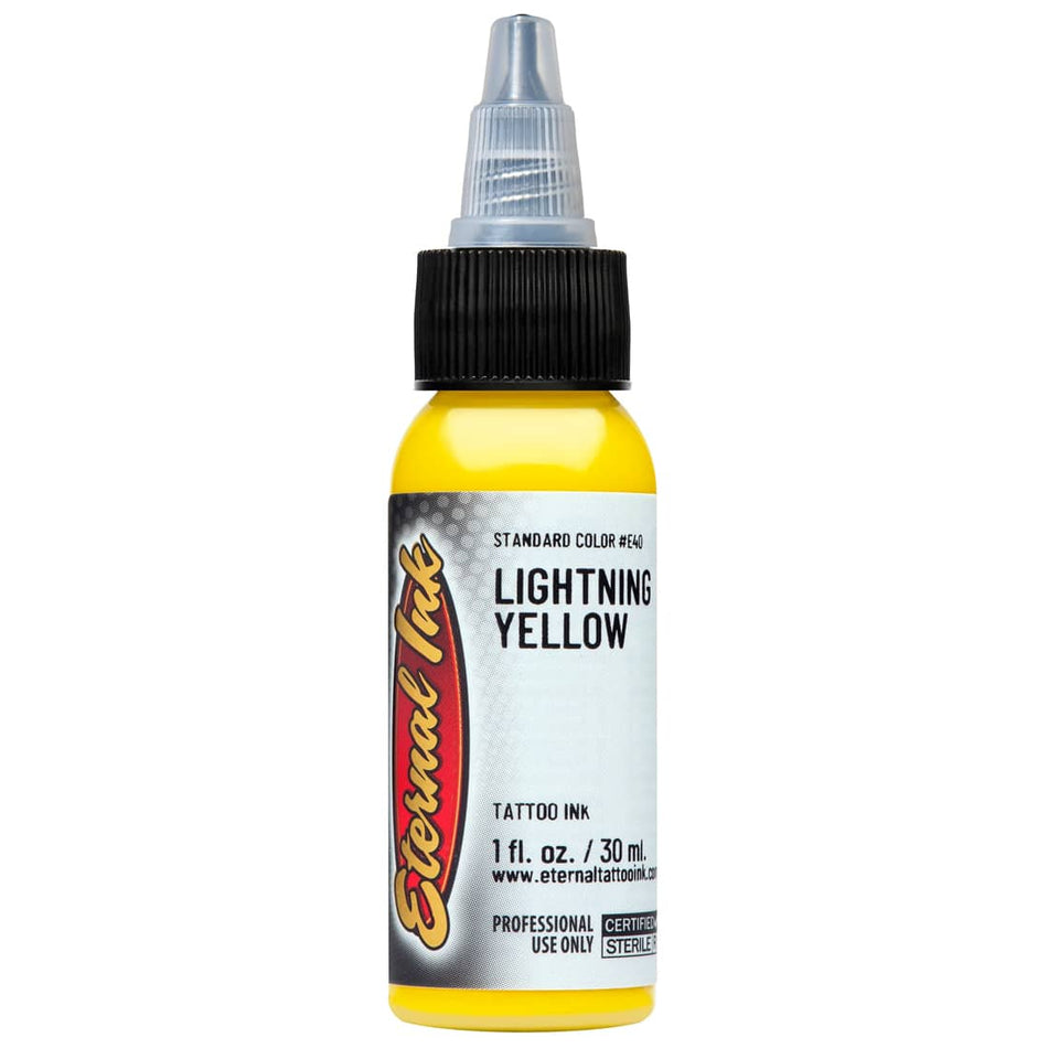 Eternal Lightning Yellow Tattoo Ink