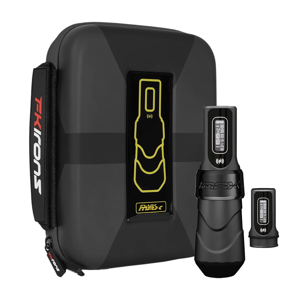 Flux Max Wireless Tattoo Machine – Black Ops | FK Irons – SD