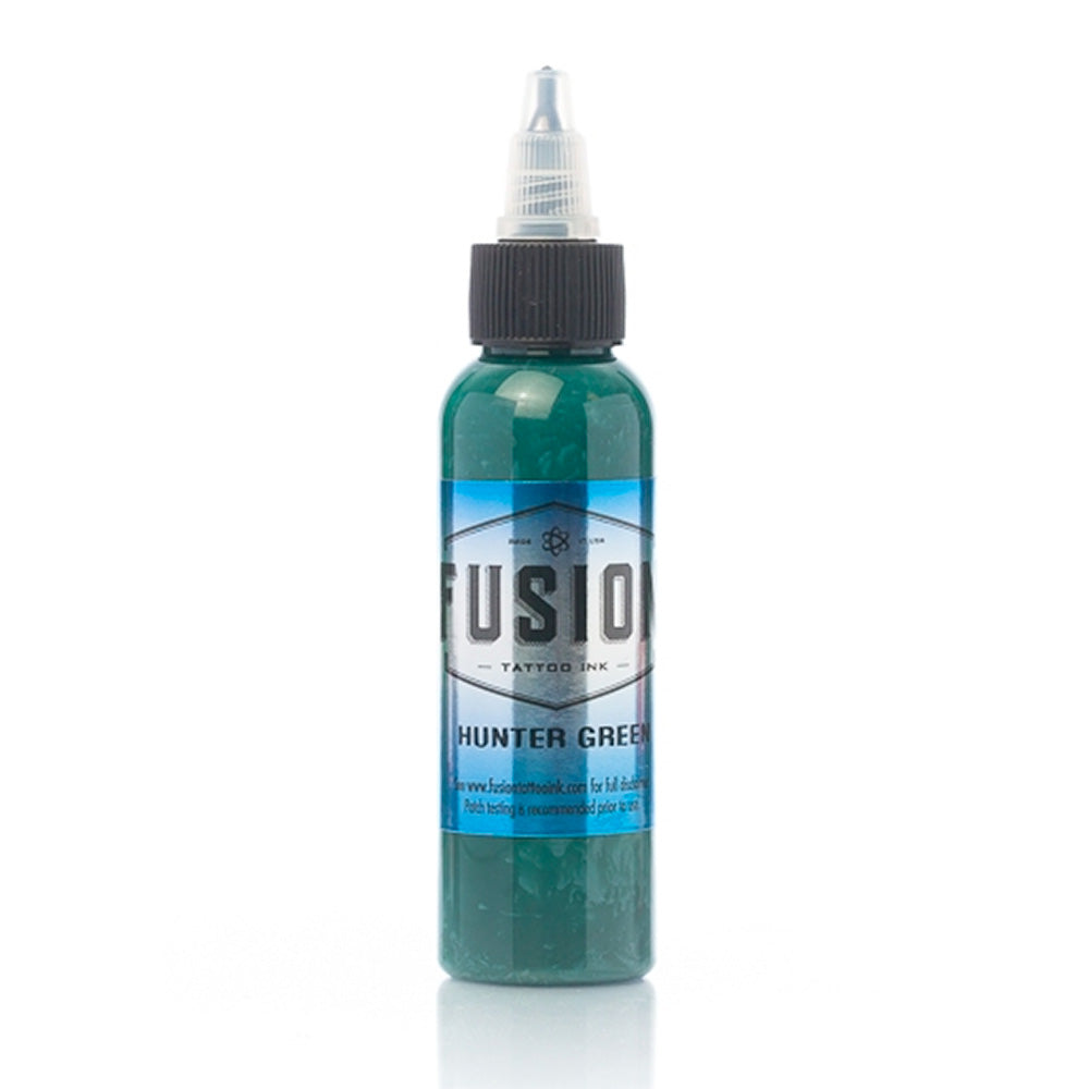 Fusion Hunter Green Tattoo Ink in 1 and 2 Ounce Bottles