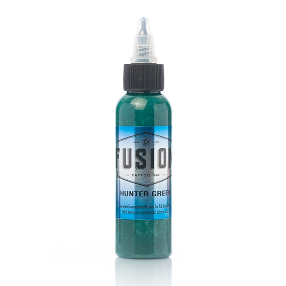 Fusion Hunter Green Tattoo Ink in 1 and 2 Ounce Bottles