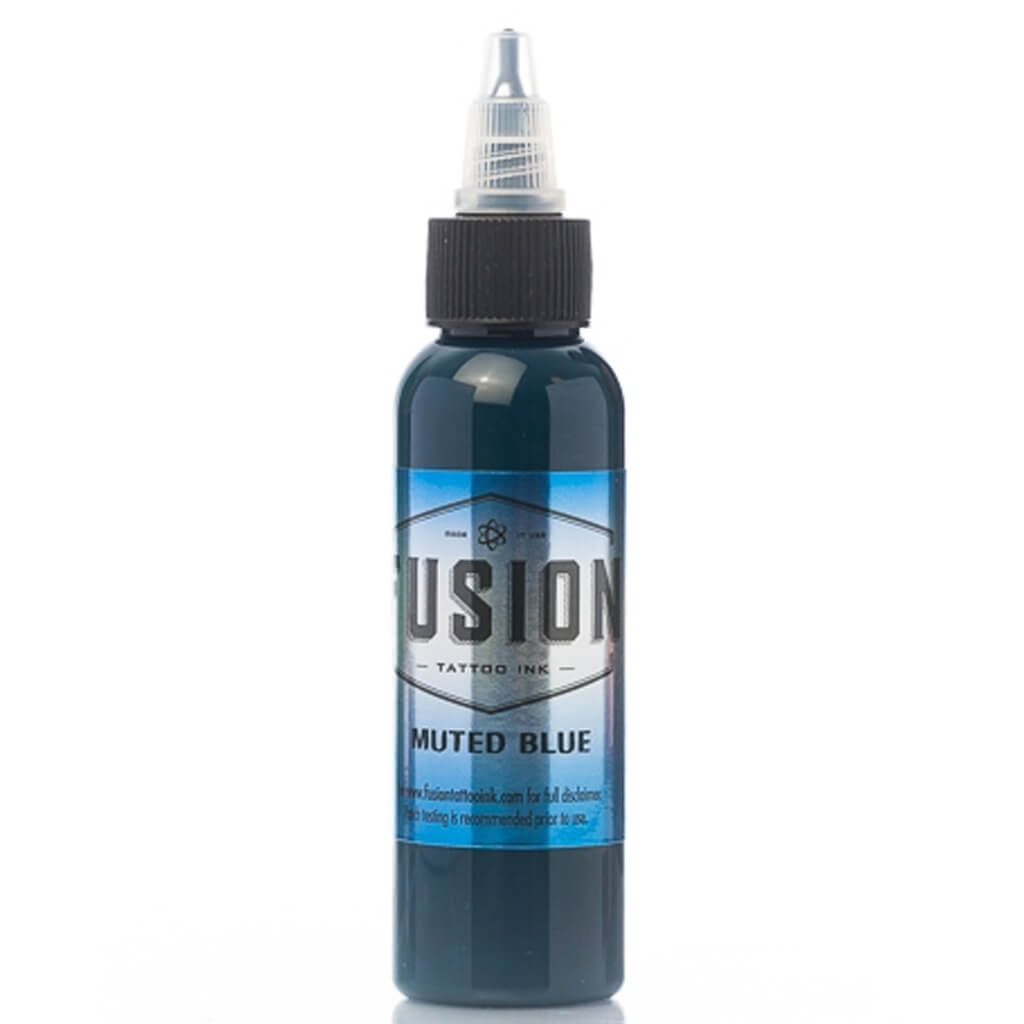 Fusion Muted Blue Tattoo Ink