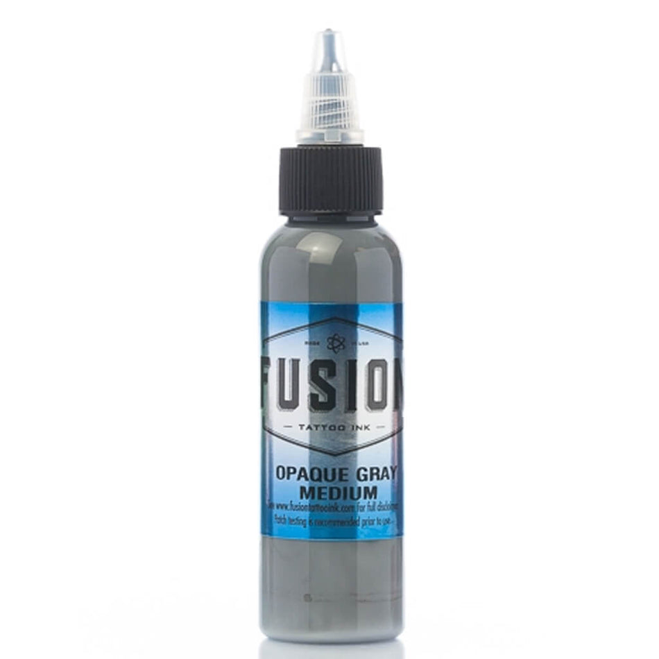 Fusion Opaque Grey Medium Tattoo Ink