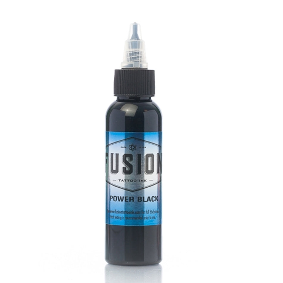 Fusion Power Black Tattoo Ink