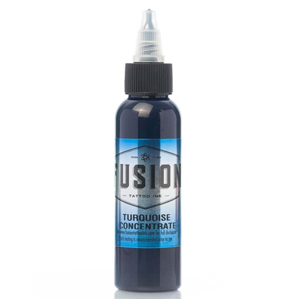 Fusion Ink Turquoise Concentrate Tattoo Ink