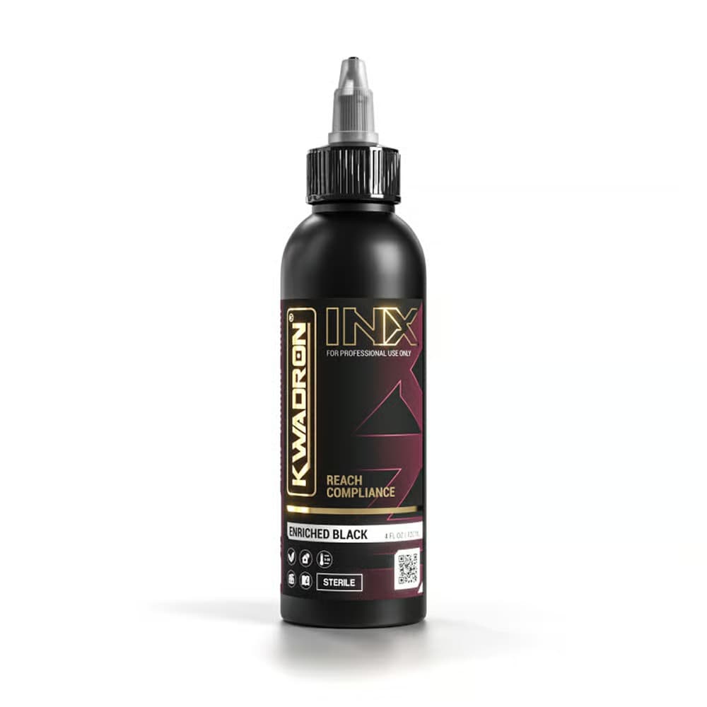 KWADRON INX™ Enriched Black Ink 4 ounces