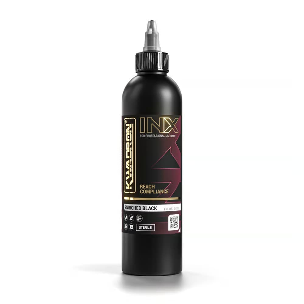 KWADRON INX™ Enriched Black Ink 8 ounces