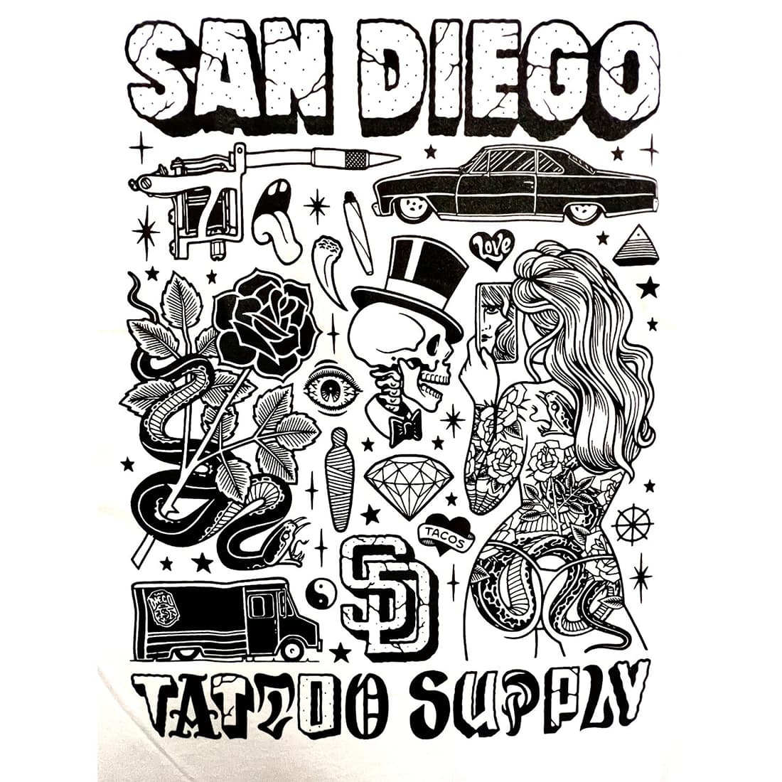 Mike Giant X SDTS Tee – SD Tattoo Supply