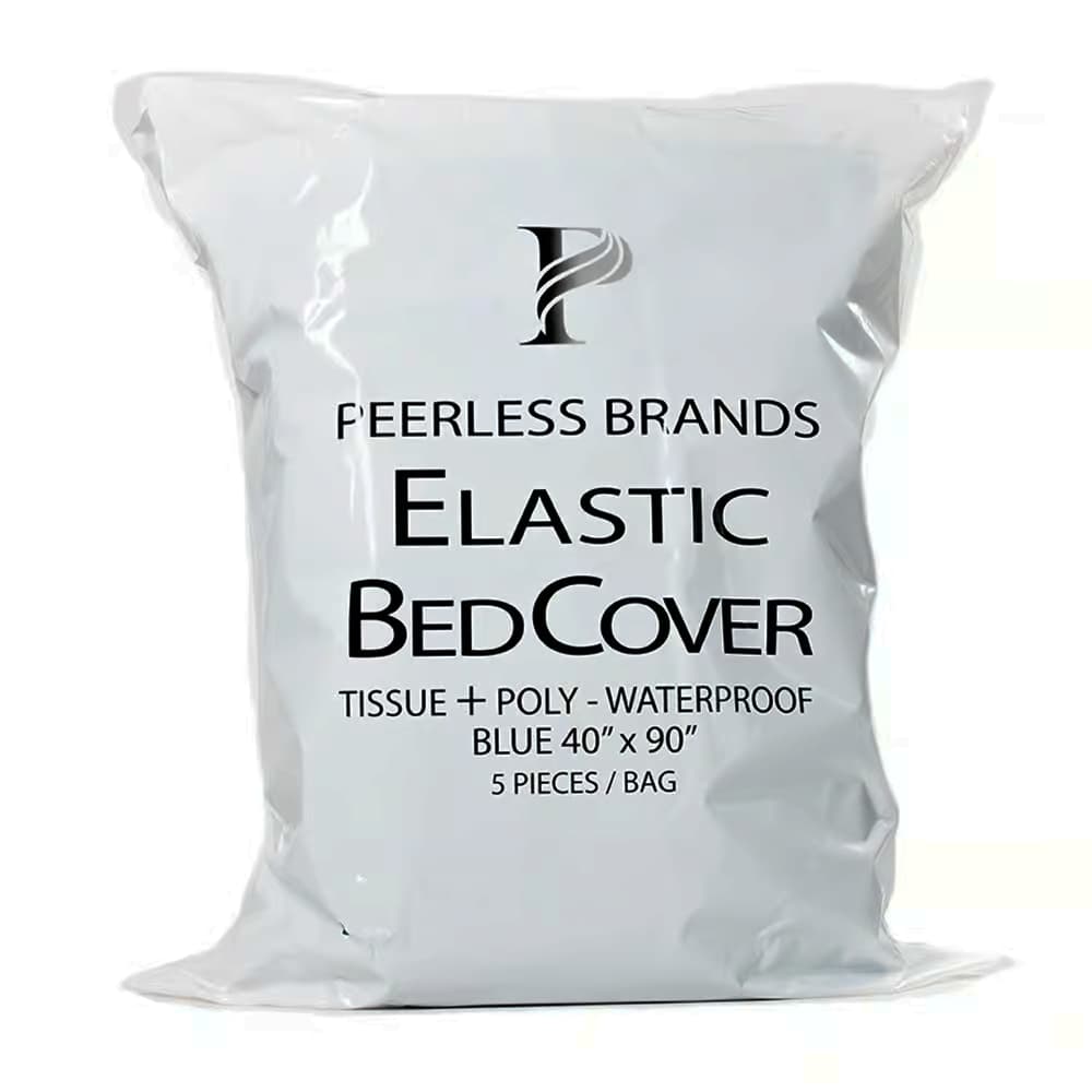 Peerless Elastic Drape Sheet / Bed Cover - Black