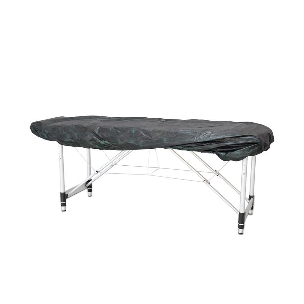 Peerless Elastic Drape Sheet / Bed Cover - Black