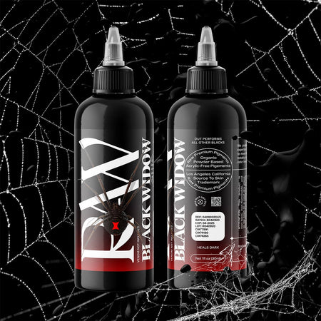 Raw Tattoo Premium Ink Black Widow