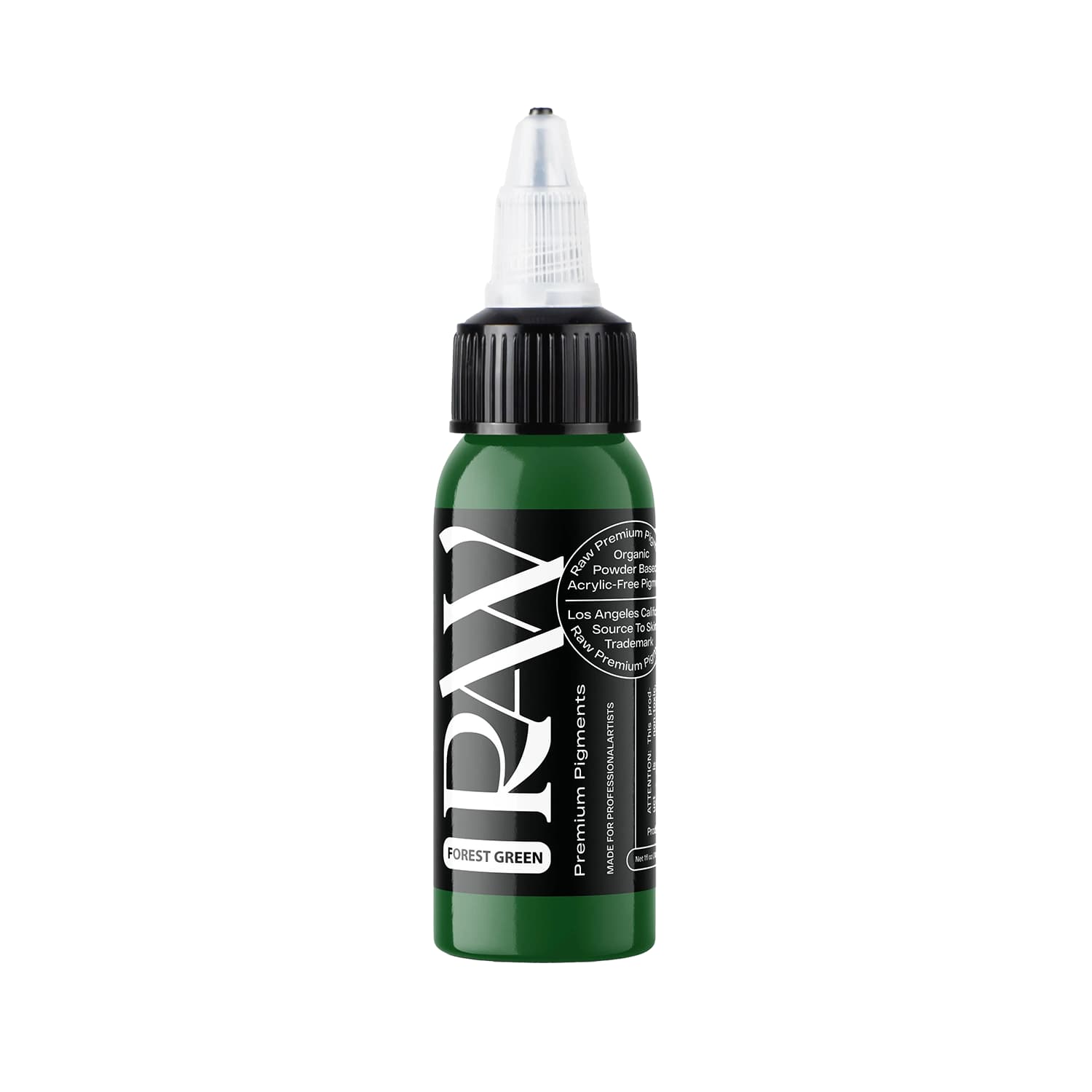 Raw Tattoo Premium Ink Forest Green Ounce