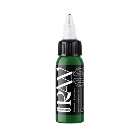 Raw Tattoo Premium Ink Forest Green Ounce