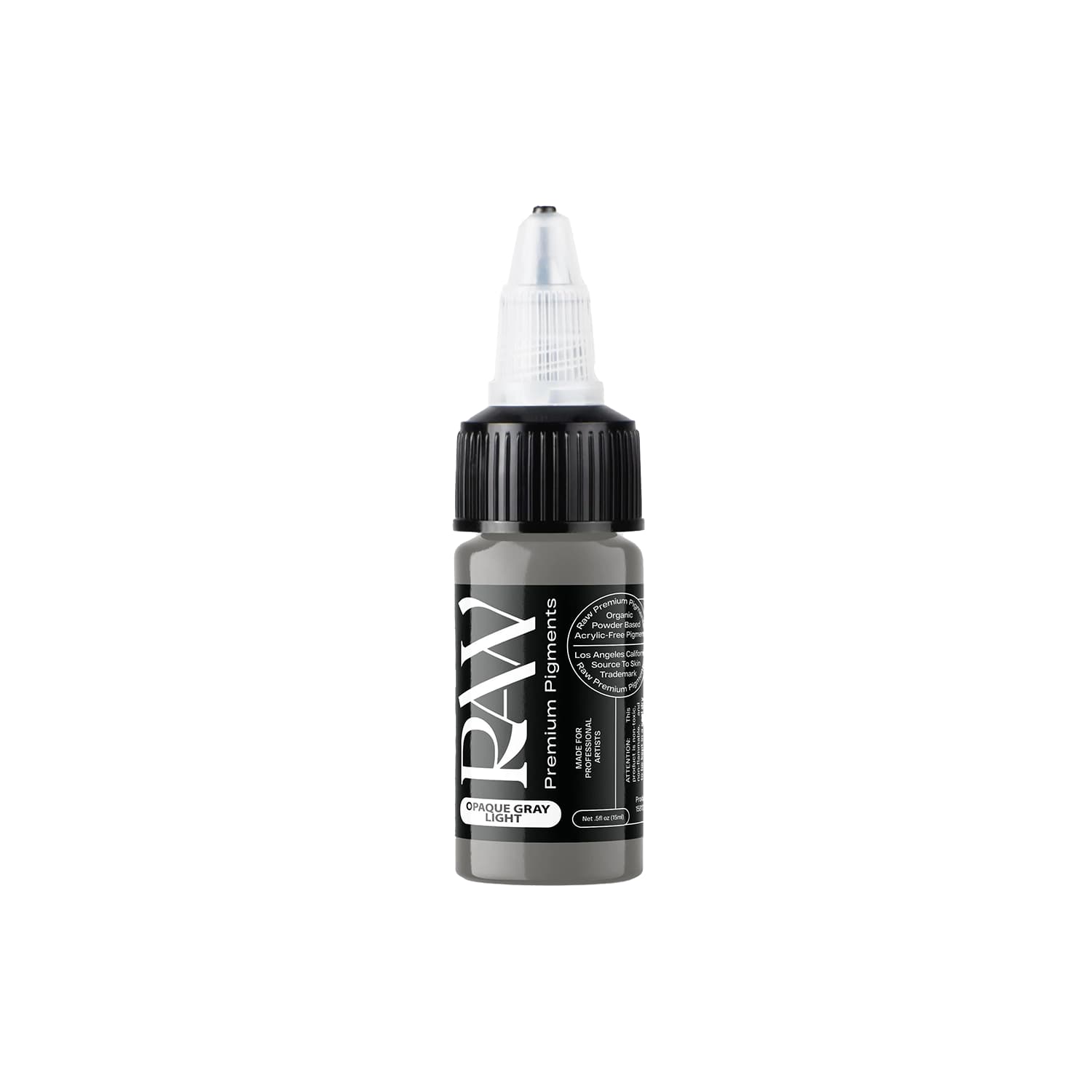 Raw Tattoo Premium Ink Opaque Grey Light Half Ounce