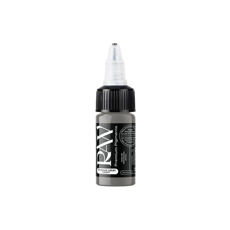 Raw Tattoo Premium Ink Opaque Grey Light Half Ounce