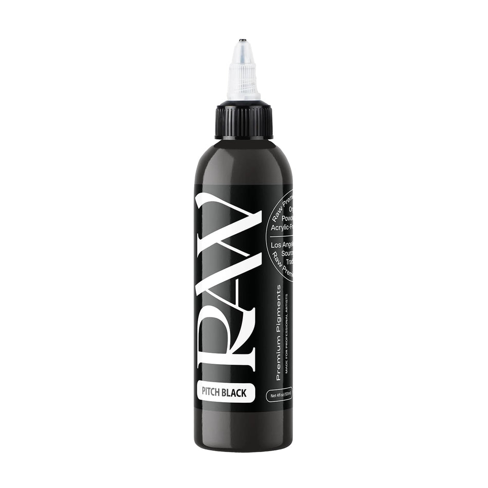 Raw Tattoo Premium Ink Pitch Black