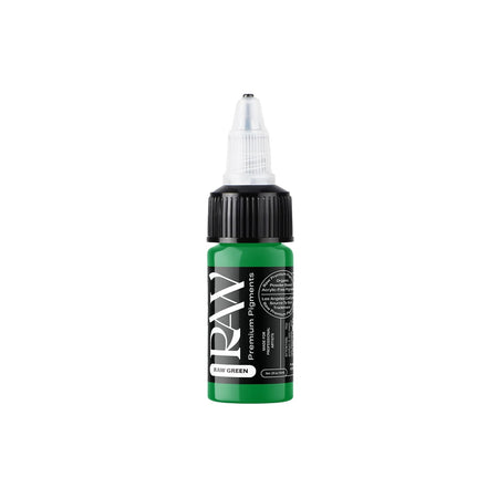 Raw Tattoo Premium Ink Raw Green Half Ounce