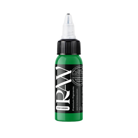 Raw Tattoo Premium Ink Raw Green Ounce