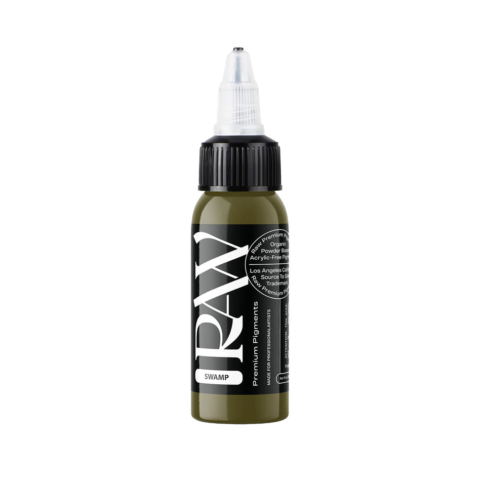 Raw Tattoo Premium Ink Swamp Ounce