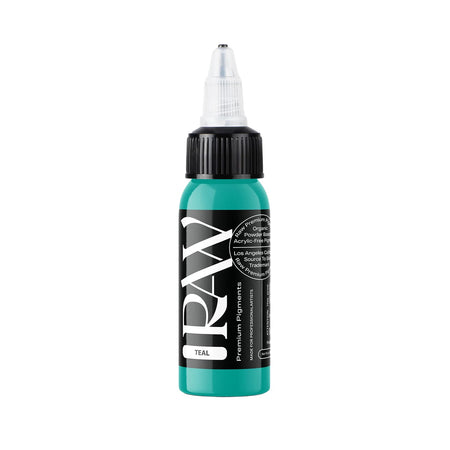 Raw Tattoo Premium Ink Teal Tattoo Ink Ounce
