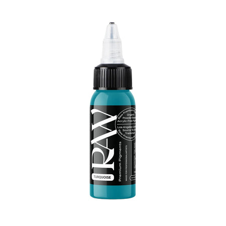 Raw Tattoo Premium Ink Turquoise Ounce
