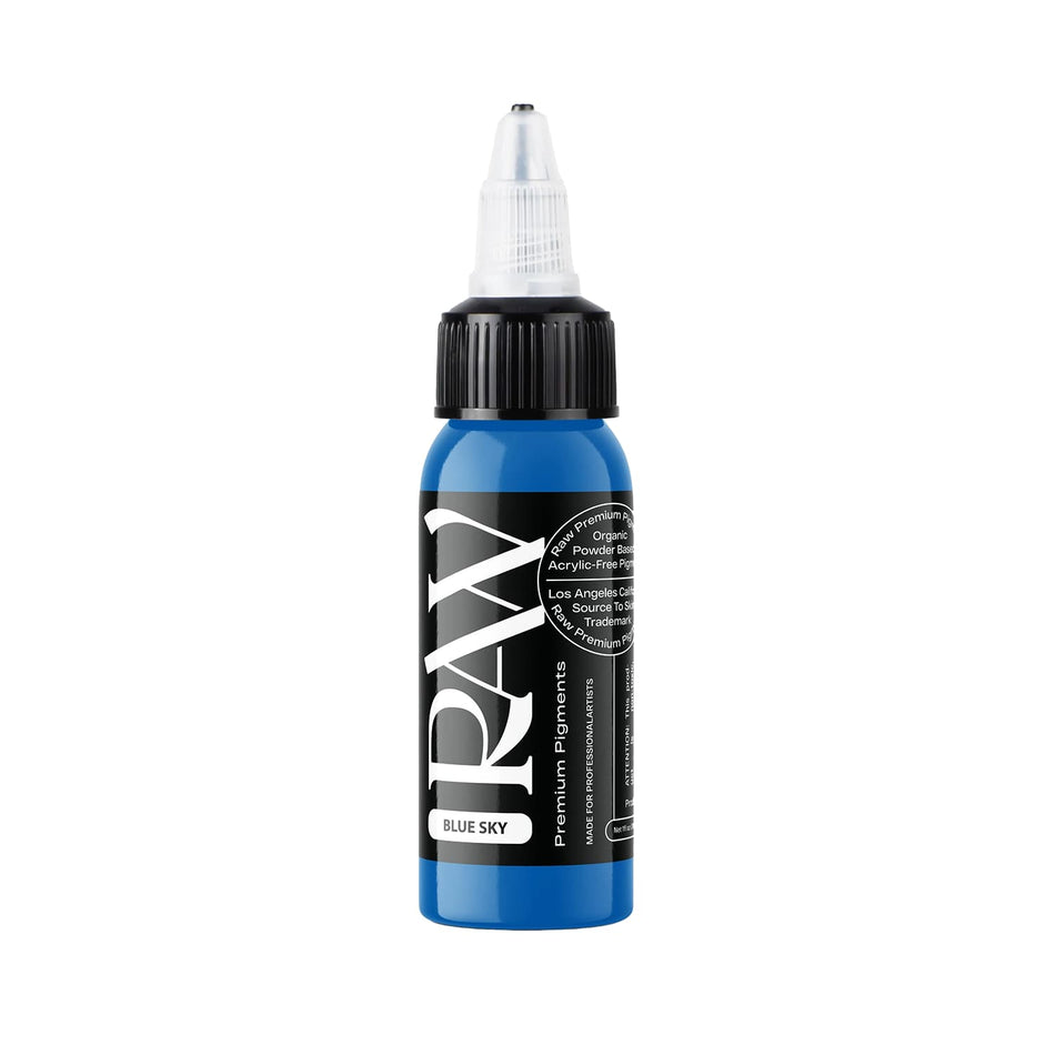 Raw Tattoo Premium Ink Opaque Blue Sky
