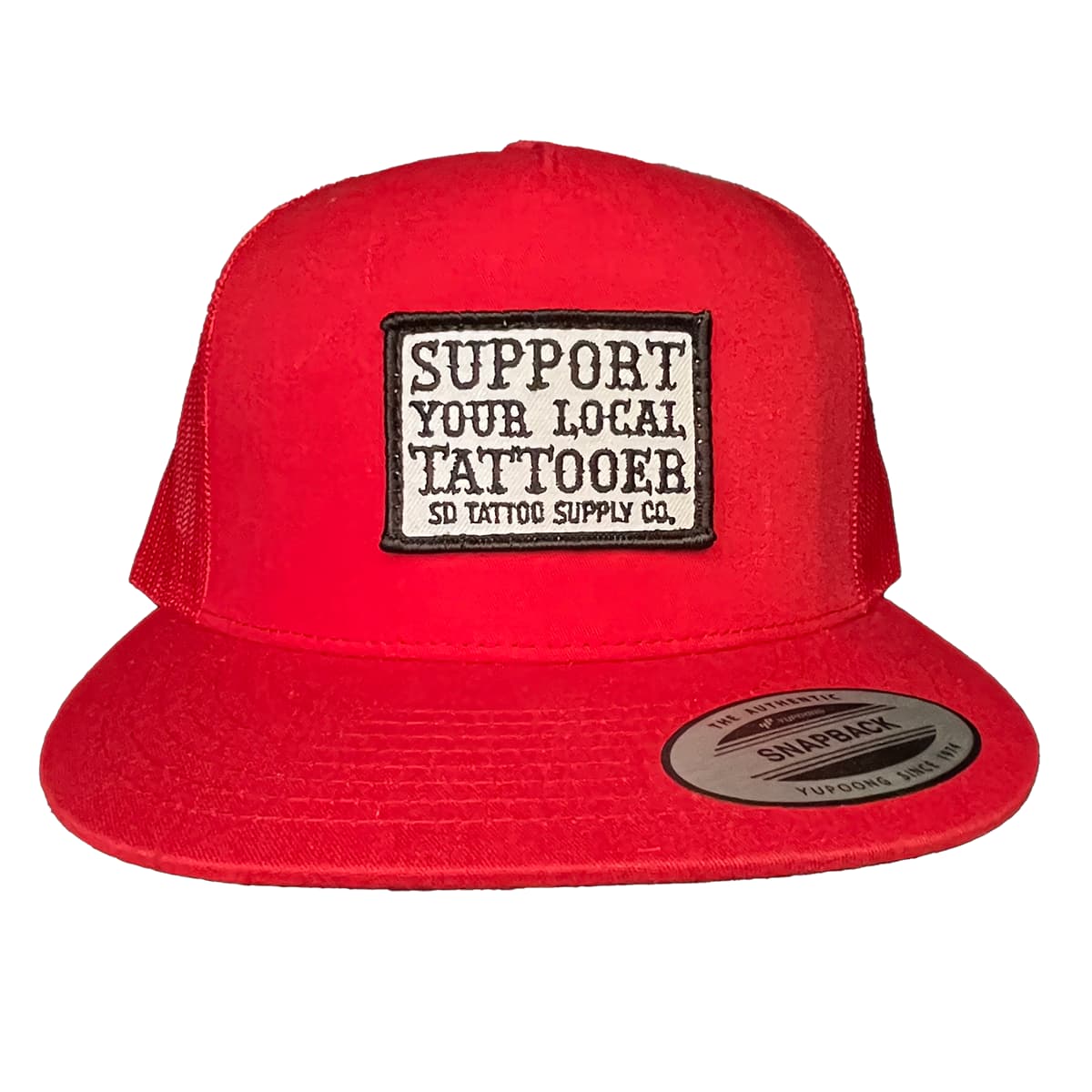 SD Tattoo Supply OG Trucker Hat Red