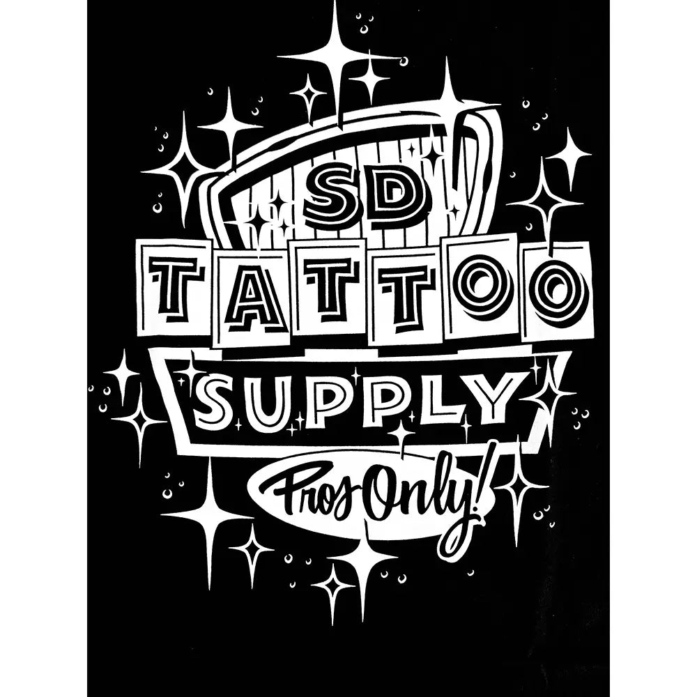 Custom San Diego Tattoo Supply Diner Inspired T-Shirt