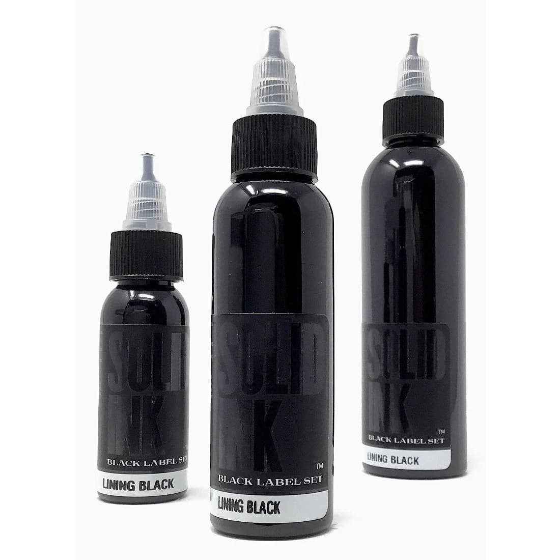 Solid Ink Black Label - Lining Black Tattoo Ink