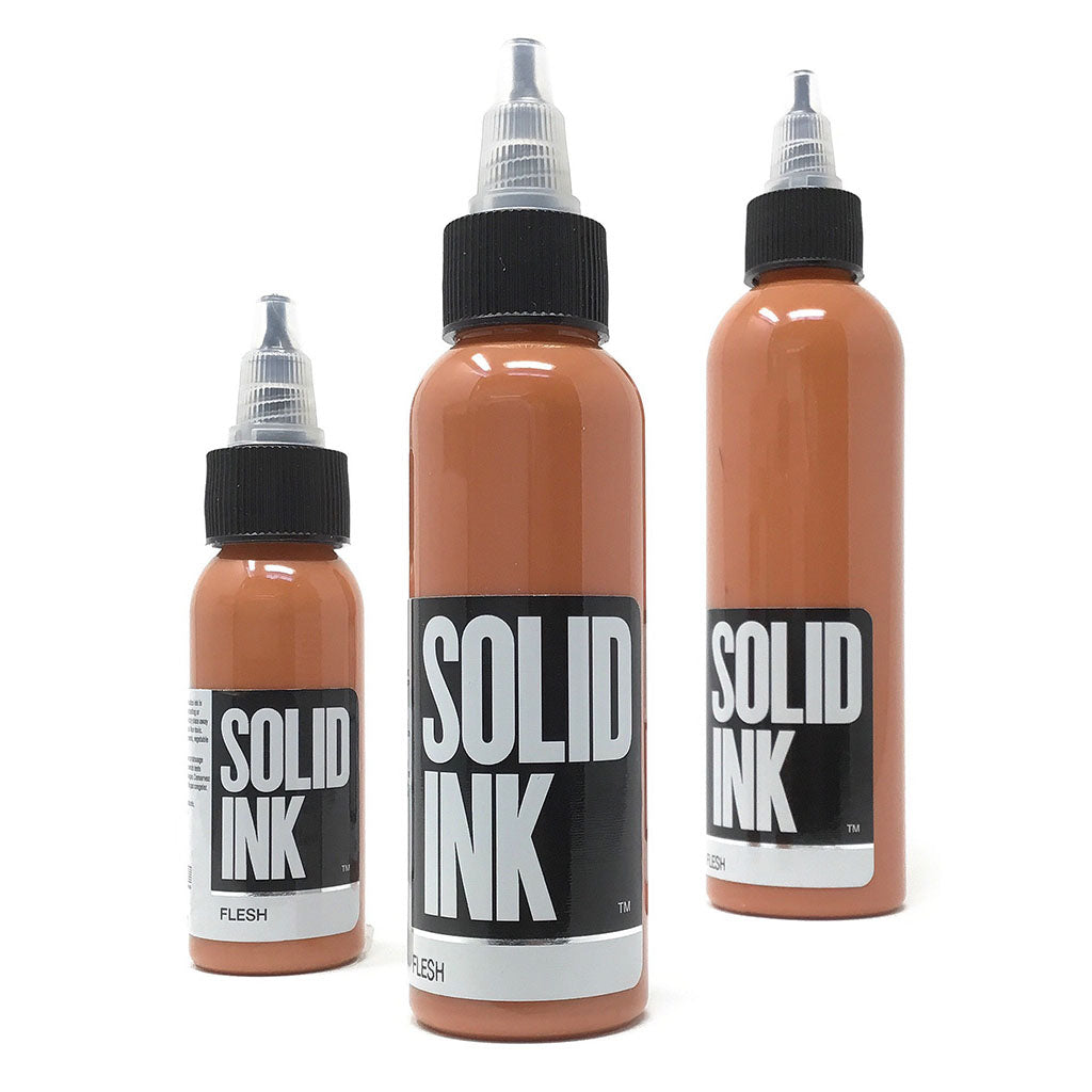 Solid Innk Solid Ink Flesh Tattoo Ink | Nude Tone for Color Portraits – SD Tattoo ...