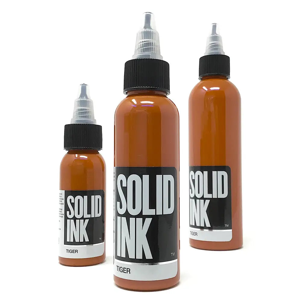 Tiger Pen Ink Solid Ink Tiger Tattoo Ink – Bold Orange Tones for Realistic Work – SD ...