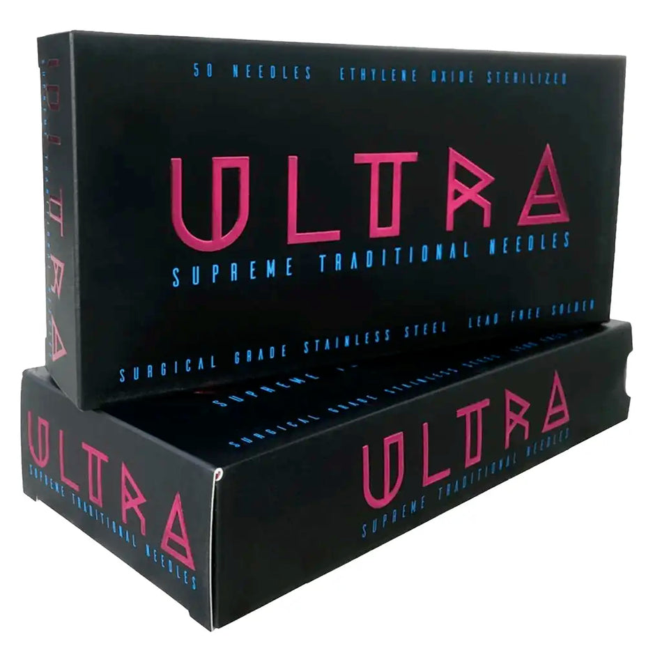  Ultra Supreme Traditional Pre-Made #12 Straight Mag Tattoo Needles