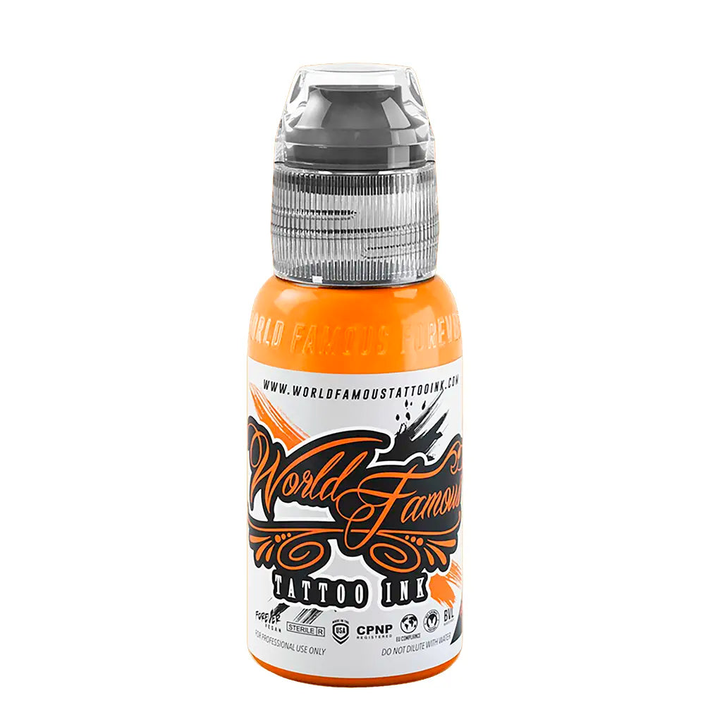 World Famous Acropolis Orange Tattoo Ink