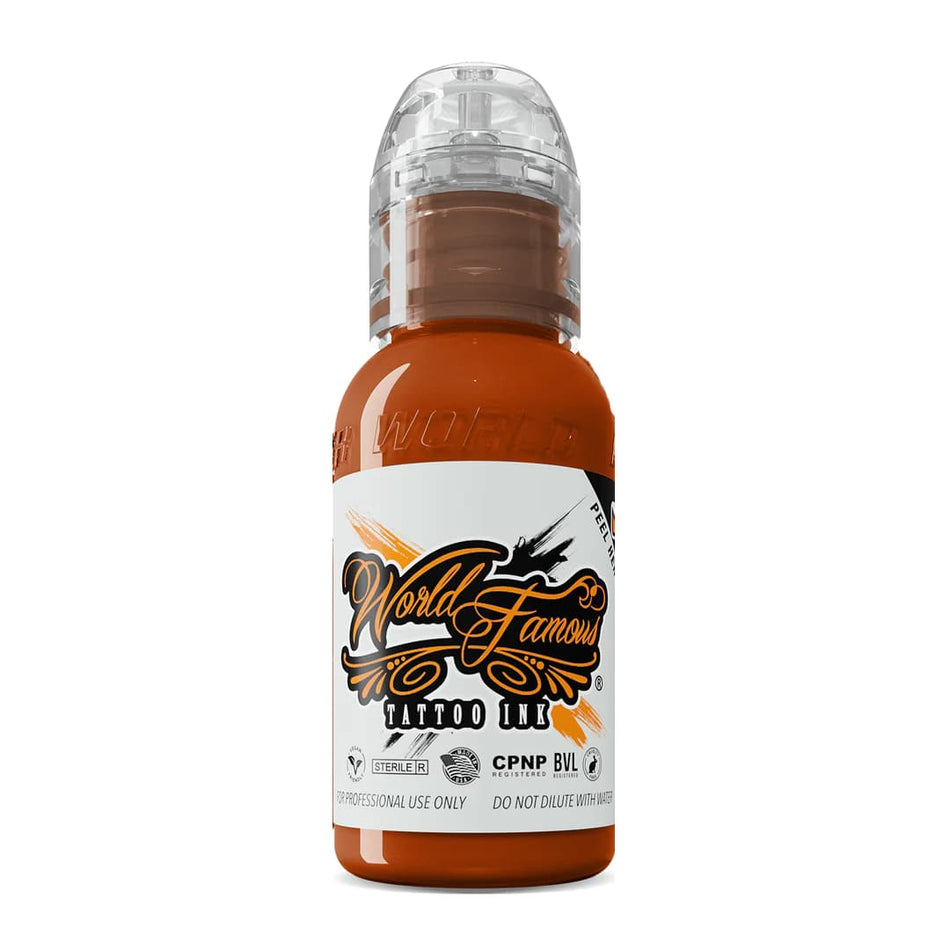 World Famous Burnt Orange Tattoo Ink