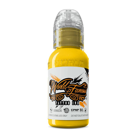 World Famous Great Wall Yellow Tattoo Ink