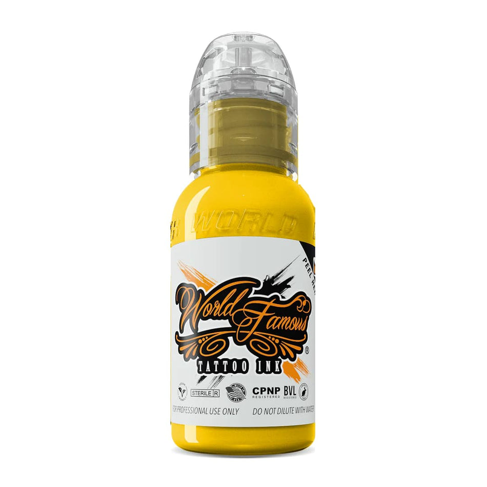 World Famous Great Wall Yellow Tattoo Ink
